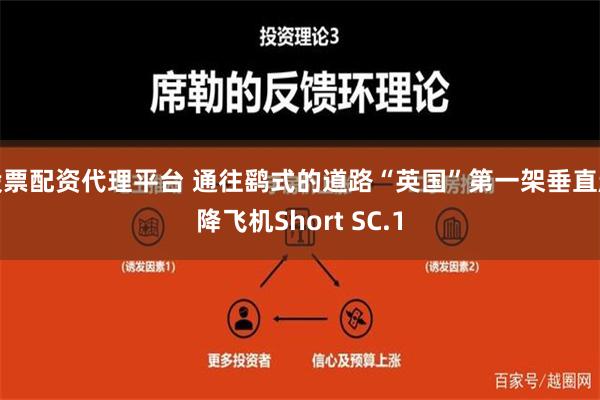 股票配资代理平台 通往鹞式的道路“英国”第一架垂直起降飞机Short SC.1